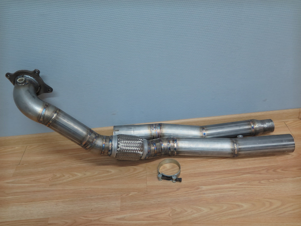 Приемные трубы без катализатора (даунпайп/downpipe) для VAG группы